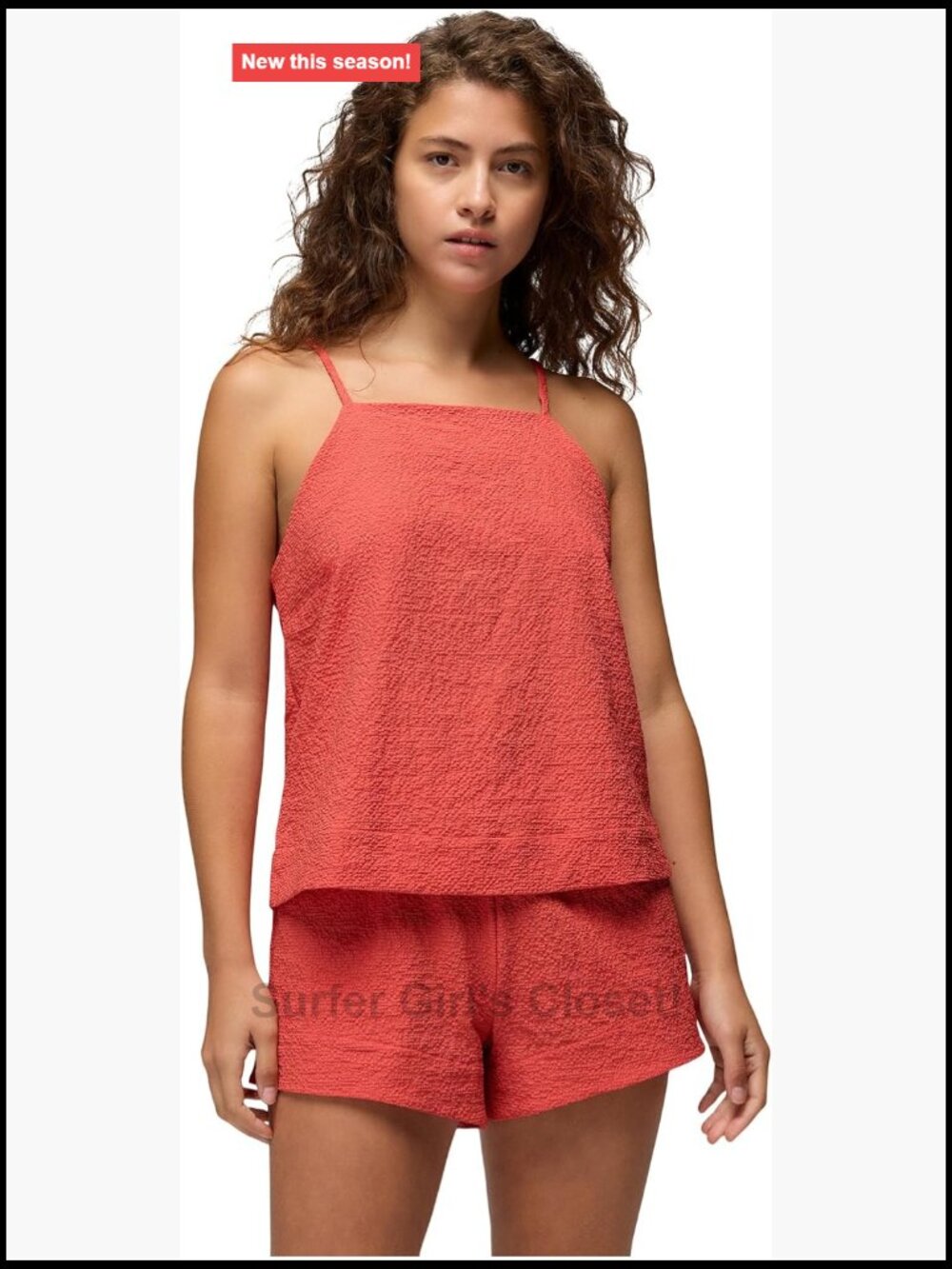 Recycled Polyester Tank Top Adjustable Straps UPF 50+